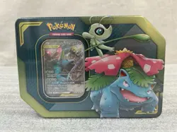 Pokemon TCG Tag Team GX Tin featuring Celebi & Venusaur GX FACTORY SEALED - Image 1