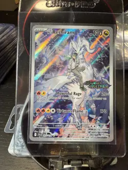 Pokemon TCG N's Reshiram Stamped Promo Holo Card 167/159 SV09 Journey Together - Image 1