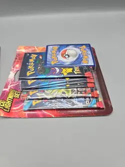 Pokemon TCG Lightning Set Booster Packs Trick Or Trade Bonus Card - lot of 2 97712544540 - Image 5