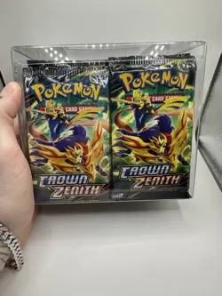 36 Sealed Crown Zenith Pokemon Booster Card Packs Box GiratinaU MewtwoU ArceusU - Image 1