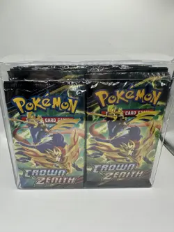 36 Sealed Crown Zenith Pokemon Booster Card Packs Box GiratinaU MewtwoU ArceusU - Image 3