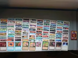 120 MTG White Border Card Lot. Vintage Octwb4 Inc Booklet, Many Fifth Edition. - Image 1