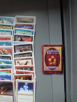 120 MTG White Border Card Lot. Vintage Octwb4 Inc Booklet, Many Fifth Edition. - Image 2