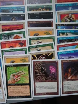 120 MTG White Border Card Lot. Vintage Octwb4 Inc Booklet, Many Fifth Edition. - Image 5