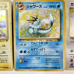 16 Bulk Holo set Jungle Vaporeon Flareon JolteonVintage Japanese Pokemon Cards - Image 4