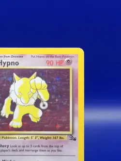 Hypno 8/62 Fossil Set Holo Rare Pokemon Card Nintendo Pokemon 1999 TCG WOTC LP - Image 5