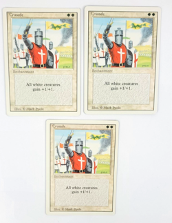 MTG Magic : The Gathering - Crusade | Revised Edition | LP/NM Lot of 3 Cards - Image 1