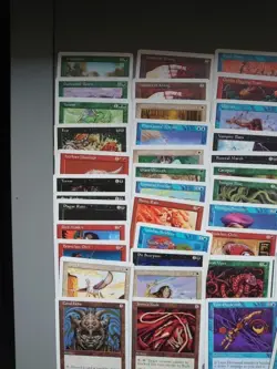 120 MTG White Border Card Lot. Vintage Octwb2 Inc Booklet, Many Fifth Edition. - Image 2