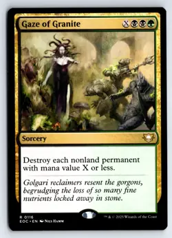 Gaze of Granite -Commander: Edge of Eternities - Image 1