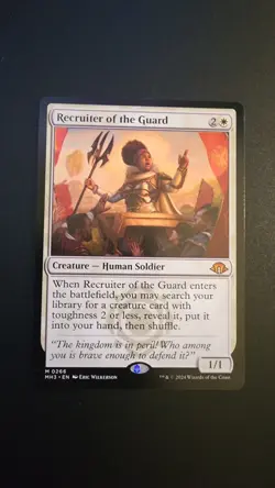 Recruiter of the Guard Modern Horizons 3 Regular - MTG Single - Image 1