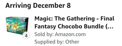 PREORDER Magic: The Gathering - Final Fantasy Chocobo Bundle Box FACTORY SEALED - Image 2