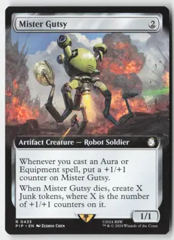 MTG - Mister Gutsy R Universes Beyond: Fallout 136 LP-NM - Image 1
