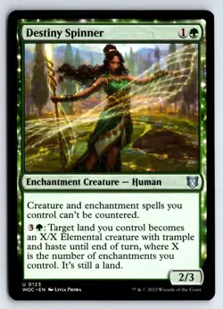 Destiny Spinner -Commander: Wilds of Eldraine - Image 1
