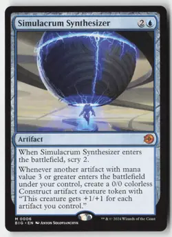 MTG - Simulacrum Synthesizer M Outlaws of Thunder Junction: The Big Score 6 - Image 1