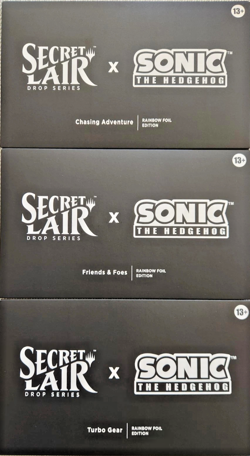 Lot of 3 New Super Sonic Foil Bundle - Secret Lair MTG | IN HAND - Image 1