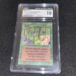 MTG WILD GROWTH ALPHA CGC GEM MINT 10 ✨ - Image 1