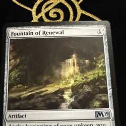 Fountain of Renewal - Core Set 2019: #235, Magic: The Gathering Nm R80 - Image 4