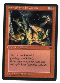 MTG ITALIAN LEGENDS KOBOLD LOT OF 3 LP/NM TASKMASTER DRILL SERGEANT CROOKSHANK - Image 5