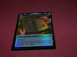 Magic the Gathering: MTG: Foil Volo's Journal Token / Treasure Token - Image 1