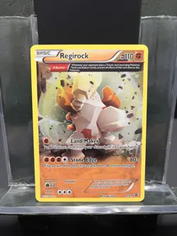 Regirock XY49 - Full Art - XY Holo - Pokemon TCG - NM - Image 1