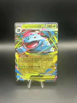 Pokemon TCG Mega Venusaur ex 003/132 Mega Evolutions Pack Fresh NM+ - Image 1