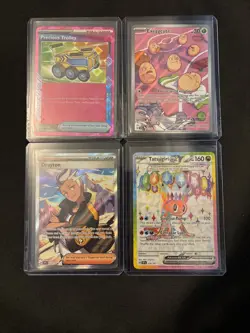 Pokemon TCG Holo Ultra Rare Surging Sparks Lot Of 4 - Image 1