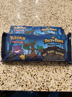 Pokemon TCG Trick or Trade Booster Bundle 80 Mini Packs 2024 NEW SEALED, 2 Packs - Image 1