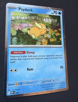 Pokemon TCG - MEP - Psyduck 007 - Black Star Promo - Mega Evolution NM - Image 2