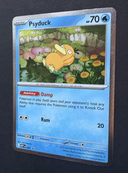 Pokemon TCG - MEP - Psyduck 007 - Black Star Promo - Mega Evolution NM - Image 3