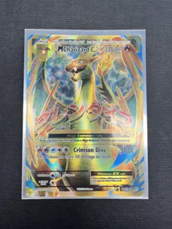 Mega M Charizard EX 2016 XY Evolutions 101/108 Holo Full Art Pokemon TCG NM - Image 1