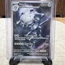 Steelix 150/132 Illustration Rare Pokemon TCG Mega Evolution - Image 1