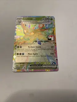Pokemon TCG Leafeon Prize Pack Series 7 Ex Stamped Holo - Image 1