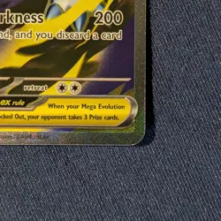 Mega Absol ex 161/132 Me01: Mega Evolution Holo Ultra Rare Full Art NM Pokemon - Image 4