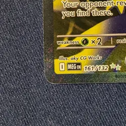 Mega Absol ex 161/132 Me01: Mega Evolution Holo Ultra Rare Full Art NM Pokemon - Image 5