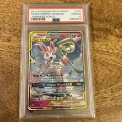 PSA 10 Gardevoir & Sylveon GX 130/214 Pokemon Unbroken Bonds Full Art Graded - Image 1