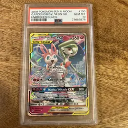 PSA 10 Gardevoir & Sylveon GX 130/214 Pokemon Unbroken Bonds Full Art Graded - Image 4