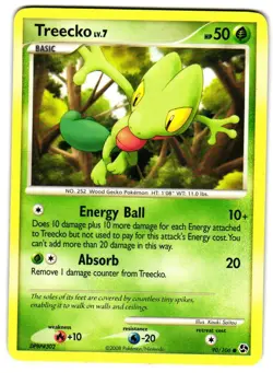 Pokemon Great Encounters Treecko #90/106 LP Common - Image 1