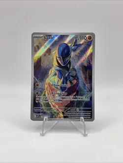 Pokemon TCG Sawk 130/086 Illustration Rare Sv: White Flare - Image 1