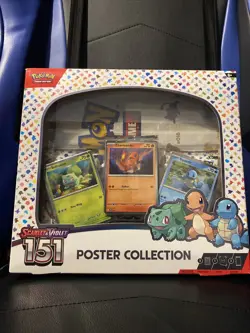 Pokemon 151 Poster Collection Box (sealed) - Image 1