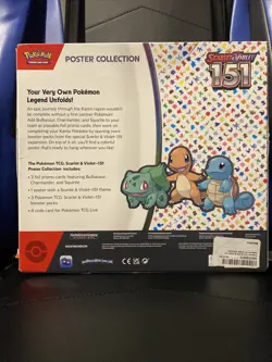 Pokemon 151 Poster Collection Box (sealed) - Image 2