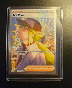 N's Plan 170/086 Sv: Black Bolt Holo Pokemon - Image 1