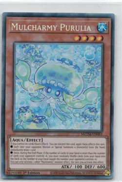 Yugioh MZTM-EN083 - Mulcharmy Purulia - Collector's Rare - Image 1