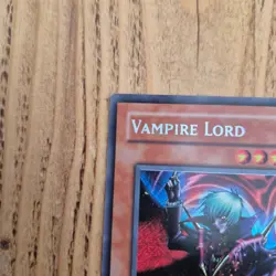 Yugioh Vampire Lord DCR-000 Dark Crisis Secret Rare Unlimited Yu-Gi-Oh! TCG - Image 4