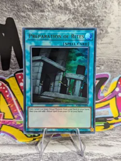 Yugioh Preparation Of Rites BLRR-EN088 Ultra Rare 1st Edition NM - Image 1