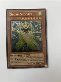 Yugioh Storm Shooter 1st Ed Ultimate Rare Nm Foil Shift Misprint - Image 1