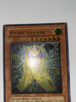 Yugioh Storm Shooter 1st Ed Ultimate Rare Nm Foil Shift Misprint - Image 2