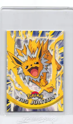 JOLTEON #135 - Blue Logo - NON-HOLO - SERIES 3 - TOPPS Pokemon Card - NM - Image 1