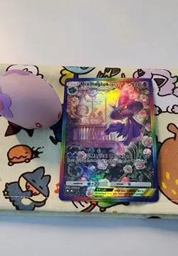 Mismagius EX 199/155 Pokemon TCG Pocket SpaceTime Smackdown Textured ART CARD - Image 1
