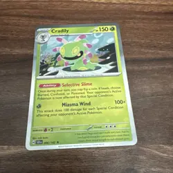 Pokemon Cradily 006/142 - Stellar Crown Holo Rare Card - NM/Mint 2024 - Image 1