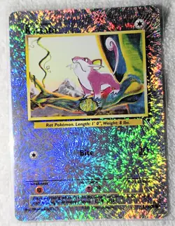 Pokemon Cards: Legendary Collection Reverse Holo: Rattata 89/110 Great Condition - Image 1